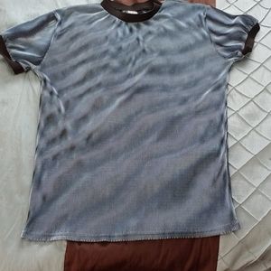 Sexy short sleeve dress T Shirt for a Man.